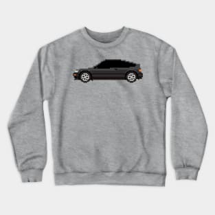 Honda CRX Pixelart Crewneck Sweatshirt